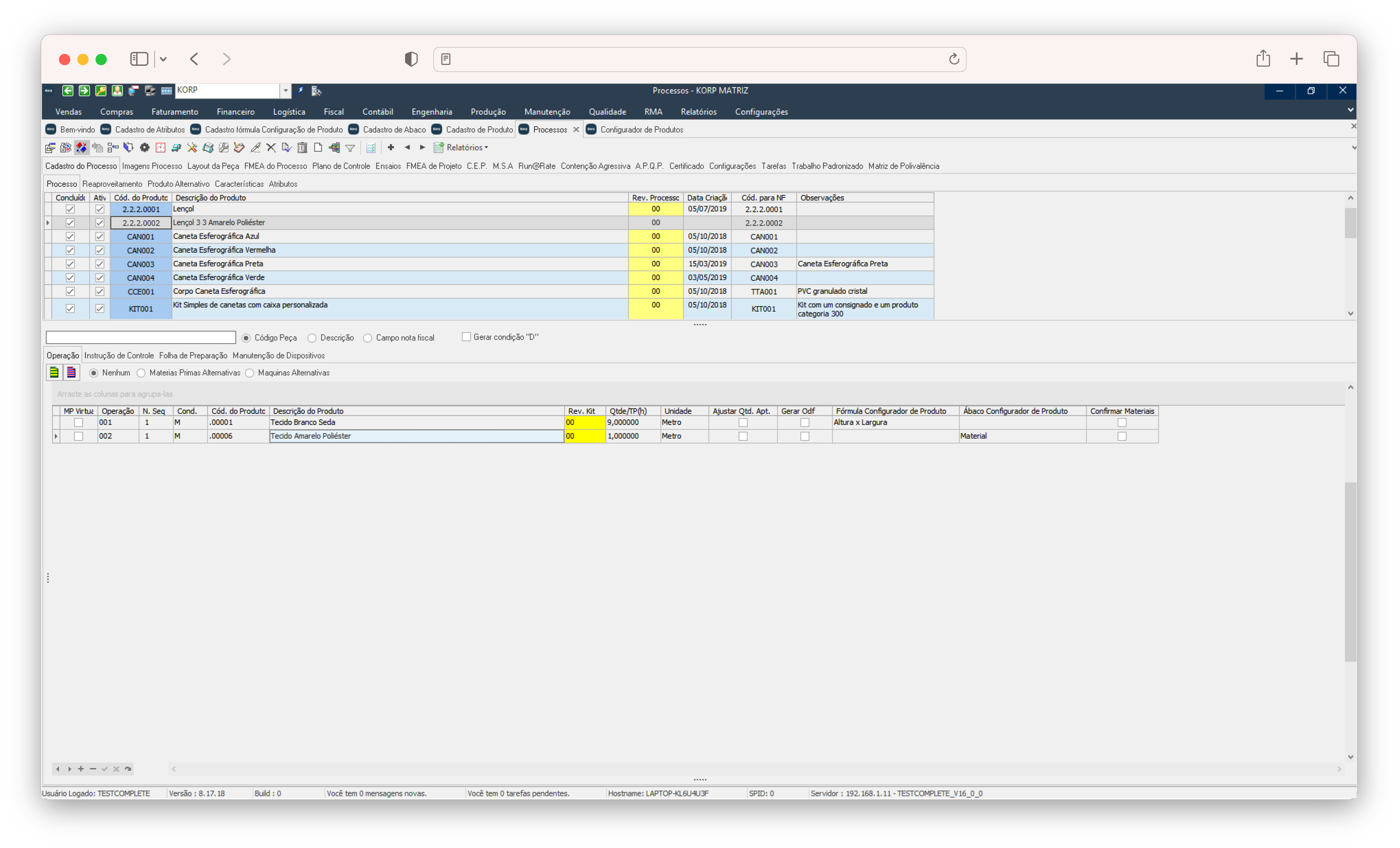 Configurador de Produto